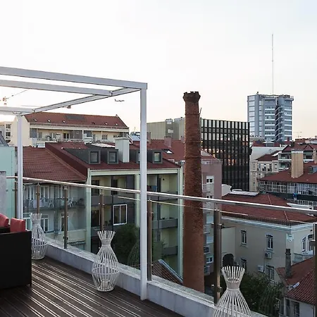 Apartamento Charming Penthouse With Private Terrace Lisboa